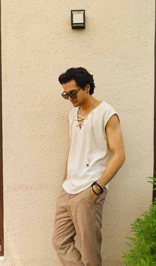 The Boheme Criss-Cross Shirt